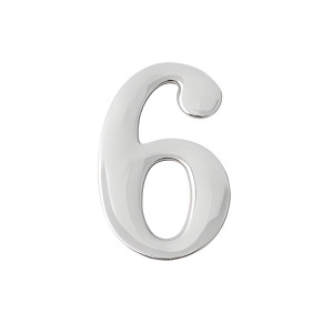 Цифра дверная Apecs DN-01-6-Z-CR