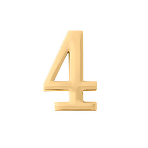 Цифра дверная Apecs DN-01-4-Z-G