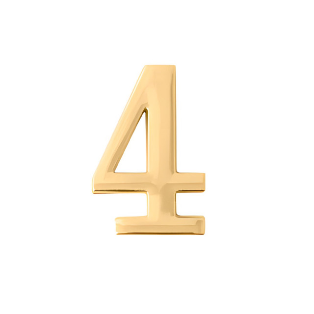 Цифра дверная Apecs DN-01-4-Z-G