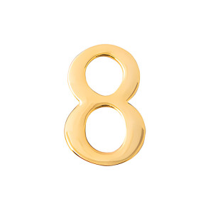 Цифра дверная Apecs DN-01-8-Z-G