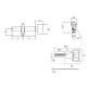 Цилиндровый механизм Avers ZM B2B-60-CR