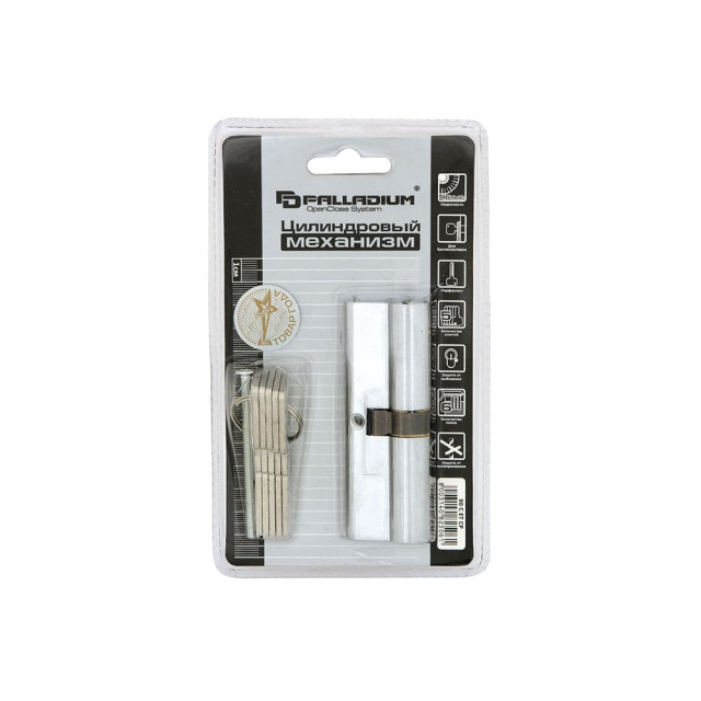 Цилиндровый механизм Palladium 90 C ET CP латунь