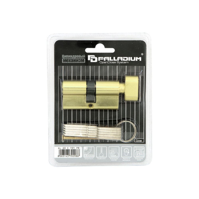 Цилиндровый механизм Palladium AL 60 C T01 PB