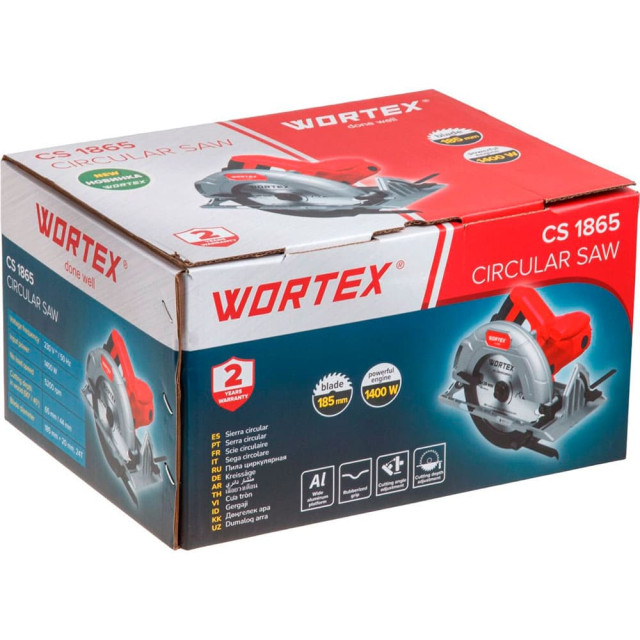 Пила циркулярная Wortex CS 1865 1333550