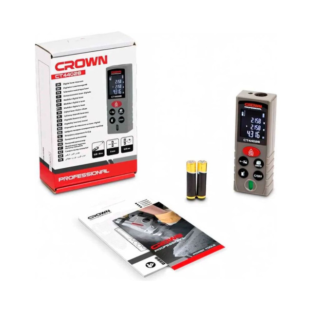 Дальномер лазерный Crown CT44028