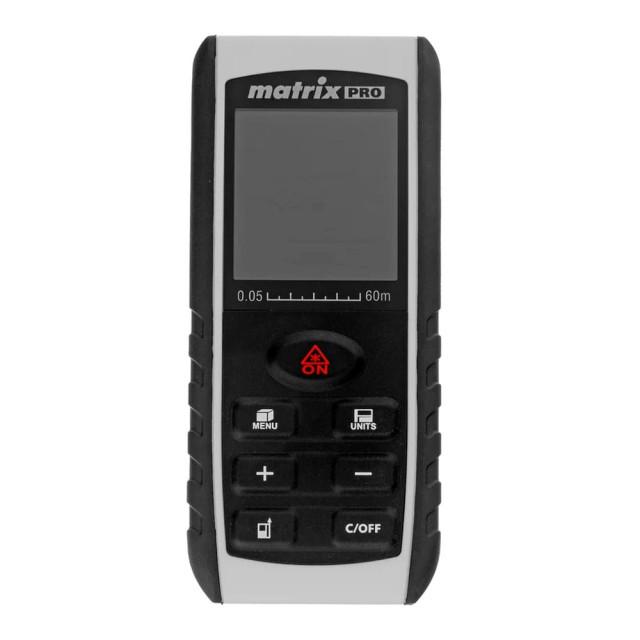 Дальномер лазерный Matrix LD-60 38016 c электронным угломером 60 м