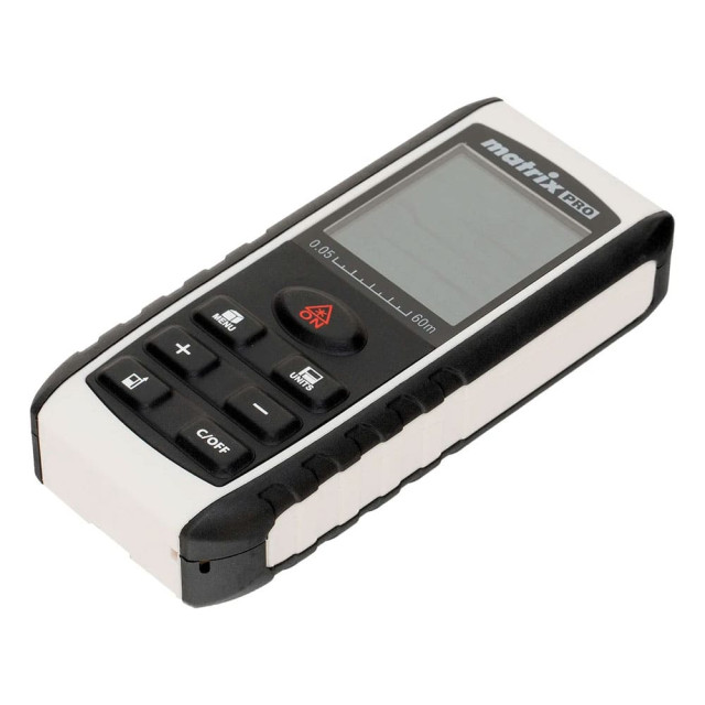 Дальномер лазерный Matrix LD-60 38016 c электронным угломером 60 м