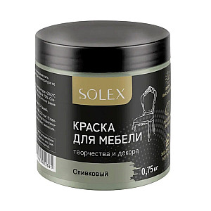 Краска для мебели Solex оливковый 0.75 кг