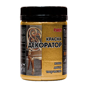 Краска-колер Palizh Декоратор акриловая №178 античное золото 0.25 кг