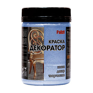 Краска-колер Palizh Декоратор акриловая №152 голубой жемчуг 0.25 кг