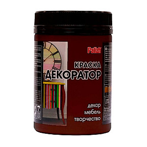 Краска-колер Palizh Декоратор акриловая №132 горький шоколад 0.32 кг