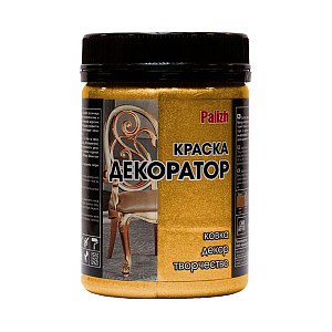 Краска-колер Palizh Декоратор акриловая №171 золото металлик 0.25 кг