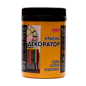 Краска-колер Palizh Декоратор акриловая №102 золотой шар 0.32 кг