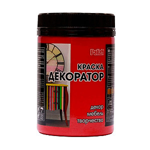 Краска-колер Palizh Декоратор акриловая №129 красный 0.32 кг