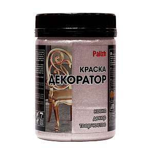 Краска-колер Palizh Декоратор акриловая №150 кремовый жемчуг 0.25 кг