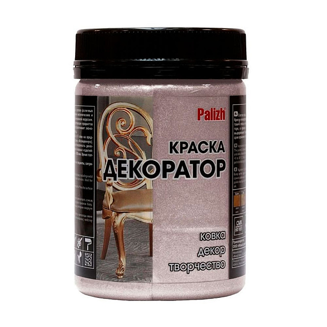 Краска-колер Palizh Декоратор акриловая №150 кремовый жемчуг 0.25 кг