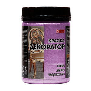 Краска-колер Palizh Декоратор акриловая №174 лиловый металлик 0.25 кг