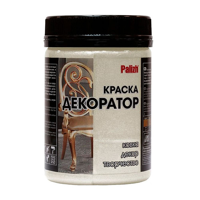Краска-колер Palizh Декоратор акриловая №149 лунный жемчуг 0.25 кг