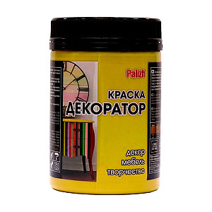 Краска-колер Palizh Декоратор акриловая №101 мимоза 0.32 кг