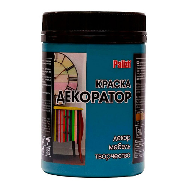Краска-колер Palizh Декоратор акриловая №142 море 0.32 кг