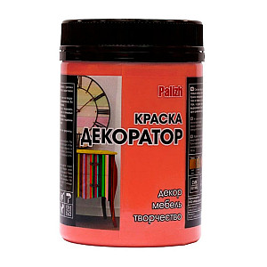 Краска-колер Palizh Декоратор акриловая №126 персик 0.32 кг