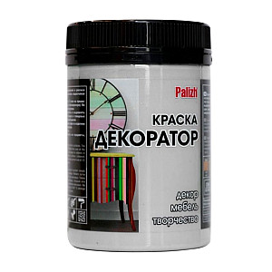 Краска-колер Palizh Декоратор акриловая №121 светло-серый 0.32 кг