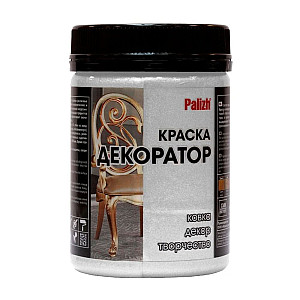 Краска-колер Palizh Декоратор акриловая №148 серебро перламутр 0.25 кг