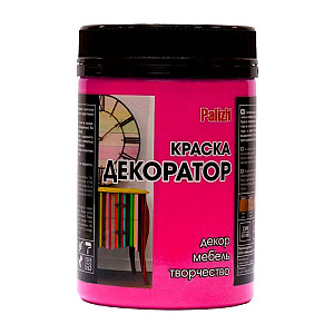 Краска-колер Palizh Декоратор акриловая №108 ярко-розовый 0.32 кг