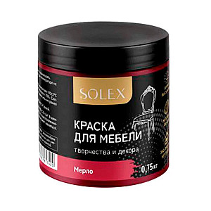 Краска для мебели Solex мерло 0.75 кг