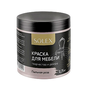 Краска для мебели Solex пыльная роза 0.75 кг