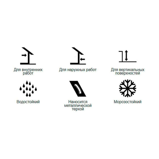 Штукатурка Тайфун Мастер №23.2 с фактурой Короед 2.0 мм белая 25 кг