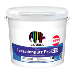 Штукатурка Caparol Capatect Fassadenputz Pro K15 Base 1 белая 25 кг