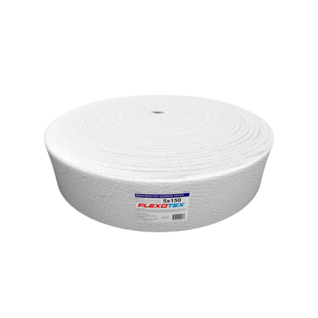 Лента демпферная Flexotex самоклеющаяся 5*150 мм 25 м