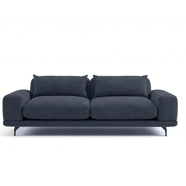Диван Savlukov Galaxy Мебельтекс Genesis 15 Deep Blue 2.45*1.02 м
