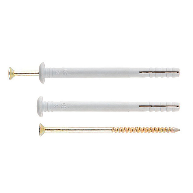 Дюбель-гвоздь Starfix SMP2-82198-50 6*40 мм полипропилен гриб 50 шт