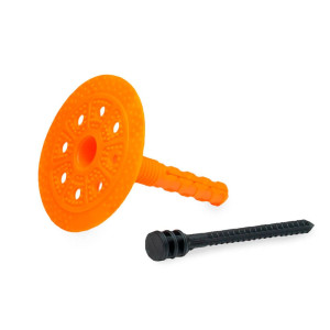 Держатель теплоизоляции ЕКТ B009651 10*70 мм с полиамидным гвоздем DTM-N + GT-P 75 шт