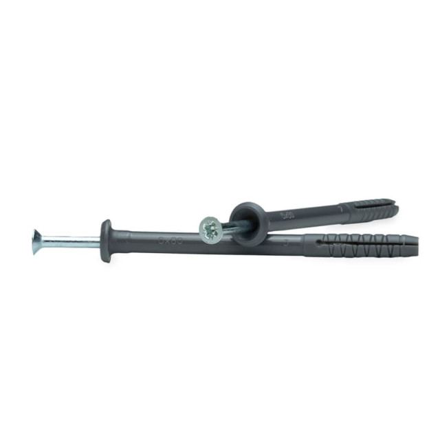 Дюбель-гвоздь ЕКТ B009581 6*80 мм гриб 50 шт