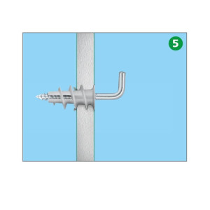 Дюбель для гипсокартона Монтаж BM001371 ЕКТ Driva 01S 10 шт