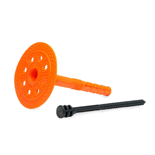 Держатель теплоизоляции ЕКТ B009653 10*100 мм с полиамидным гвоздем DTM-N + GT-P 75 шт