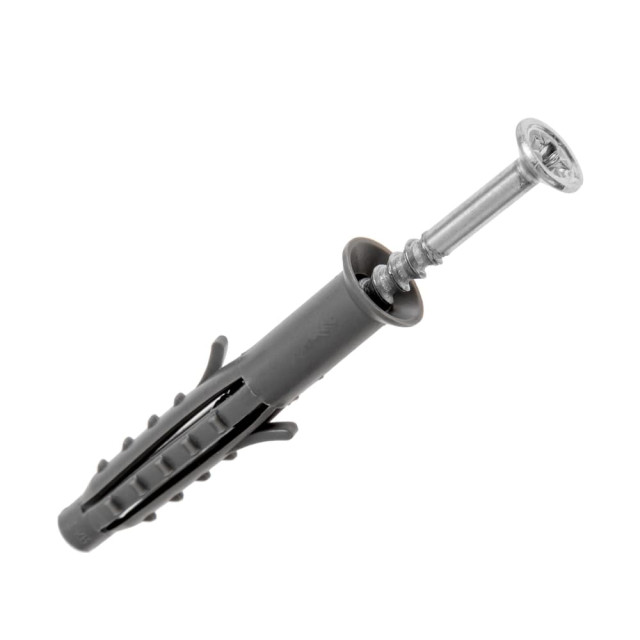 Дюбель-гвоздь с усом Starfix SMZ2-18216-10 6*40 мм полипропилен потай 10 шт