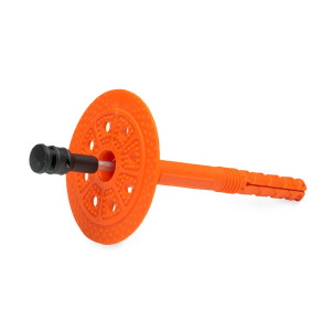 Держатель теплоизоляции ЕКТ VZ011007 10*100 мм со стальным гладким гвоздем с термо-заглушкой DTM-N + GT-MT 400 шт