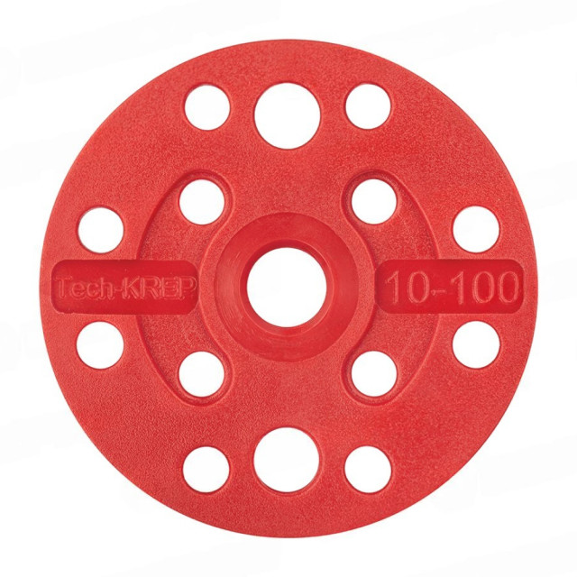 Дюбель для теплоизоляции Techkrep IZL-T 10*100 мм с термоголовкой 50 шт