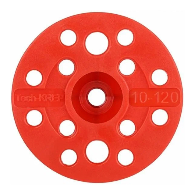 Дюбель для теплоизоляции Techkrep IZL-T 10*120 мм с термоголовкой 50 шт