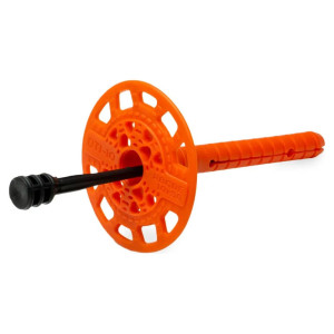 Держатель теплоизоляции ЕКТ B010073 10*90 мм с полиамидным гвоздем DTI-10P 75 шт