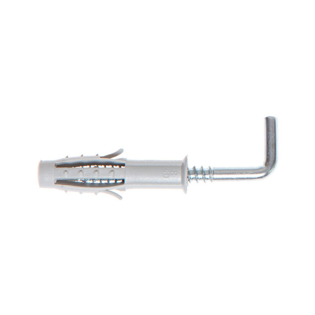 Дюбель с Г-образным крючком Starfix SMZ1-95297-2 10*50 мм 2 шт