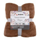 Покрывало Perfecto Linea Dream 60-200223 флисовое 200*220 см коричневое
