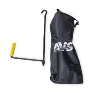 Домкрат ромбический AVS JA2000R 2 т высота подъема 120-413 мм