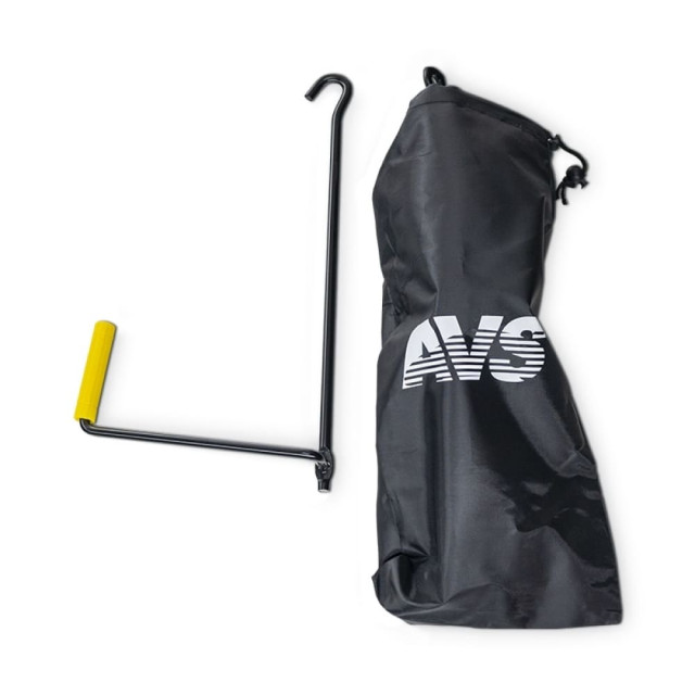 Домкрат ромбический AVS JA2000R 2 т высота подъема 120-413 мм