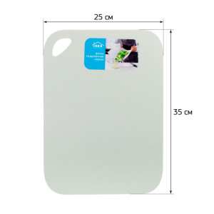 Доска разделочная Idea М 1578 гибкая белый ротанг 35*25 см