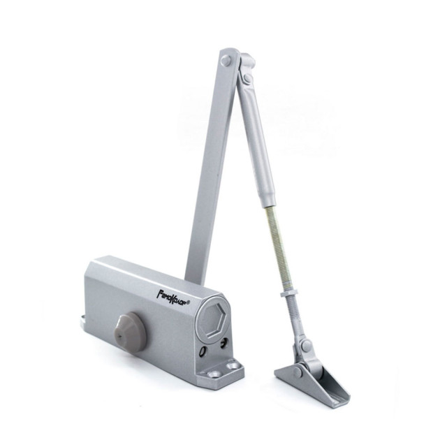 Доводчик дверной Remocolor 41-5-018 40-60 кг серебро